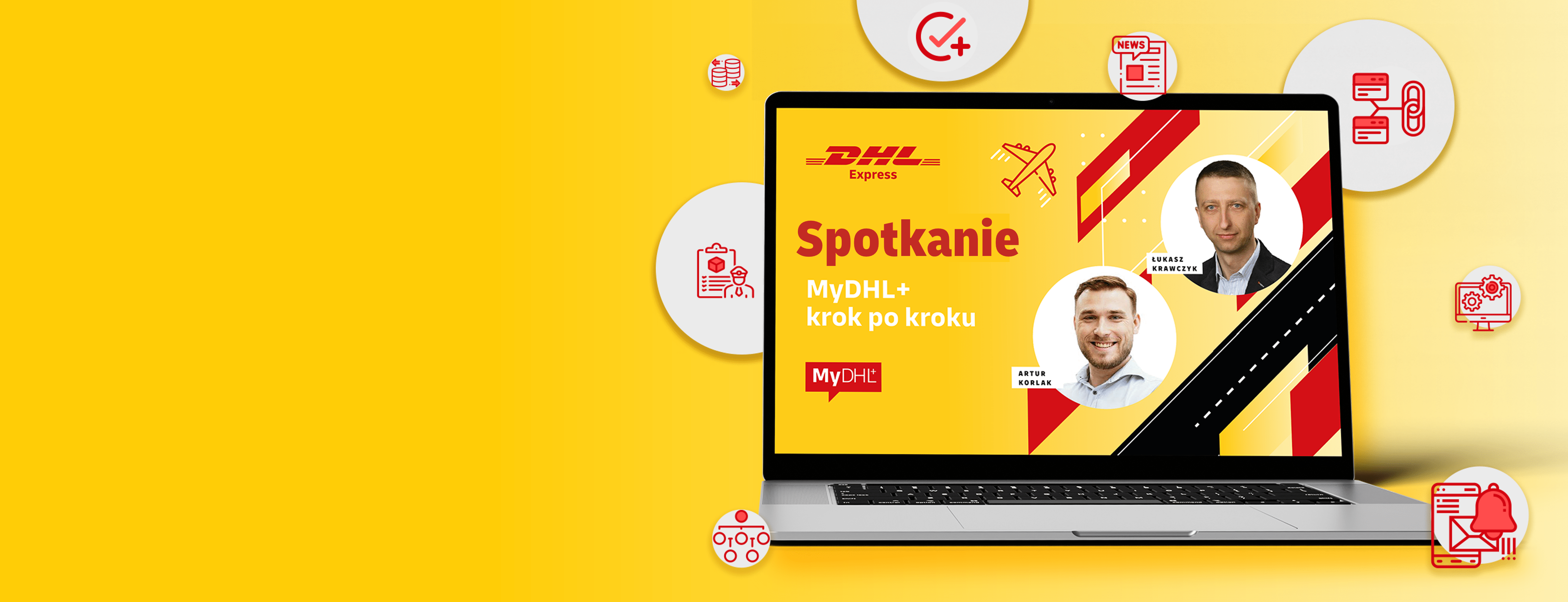MyDHL+ krok po kroku